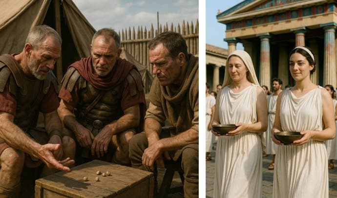 Explora la antigua Grecia y Roma a través de una interfaz inspirada en ChatGPT